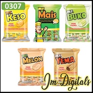 JM FG-0307 | JM Foods | Chewy Candy | Mr. Yema | Mr. Keso | Mr. Melon | Mr. Buko | Mr. Mais | Approx