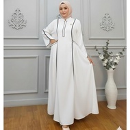 Ghamis Longdris Syari Maxi Longdress Luxury Jubbah Sarii 2026 Ghamis Adult Women Gsmis Eid Gamis Mus