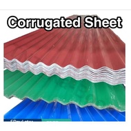 Corrugated Sheet Yero Roofing Green, Blue, Red Gauge 26 APO gauge 24 1 FT to 4 feet 150cm