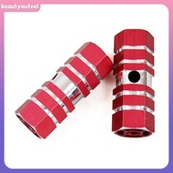 [Bety-t] 2Pcs Aluminum M TB Bike Bicycle A xle Pedal Non-slip Front Rear A xle Foot Pegs Bicycle Soc