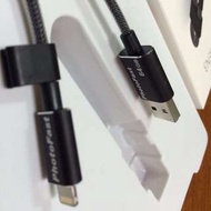 【PhotoFast】MemoriesCable GEN3 USB 3.0 64G Apple線型隨身碟-黑灰