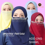 PURDAH UMAIRAH + SHAWL by Habibi Boutique