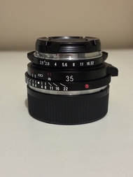Voigtlander 35mm f2.5 vm