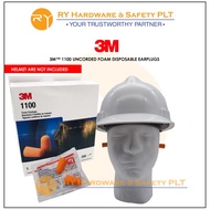 [1-Pair] 3M™ 1100 UNCORDED FOAM DISPOSABLE EARPLUGS | PERLUNDUNG TELINGA