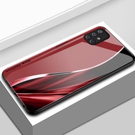 Case For Samsung A71 4G A71 5G A91 Shockproof Glass Shell Phone