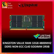 KINGSTON 16GB / 32gb DDR5 5600MHZ DDR5 NON-ECC CL40 SODIMM / LAPTOP RAM - 1RX8