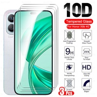 3Pcs Full Cover Glass For Honor X8b 4G 2024 6.7inch Front Screen Protector Tempered Glass Honar Hono