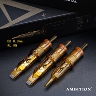 Ambition Kim hộp mực hình xăm vinh quang 08 RL RM Kim xăm an toàn tiệt trùng dùng một lần cho máy hộ