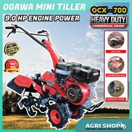 Agrishop OGAWA OCX-700 9HP Heavy Duty Engine Power Mini Tilling Machine / Power Tiller Cultivator 1800RPM