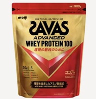 明治 SAVAS Whey Protein 100乳清蛋白粉（可可味、雲呢拿味、乳酪味）