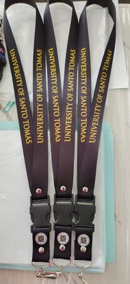 UST/UNIVERSITY OF STO TOMAS ID LACE LANYARD/BLACK
