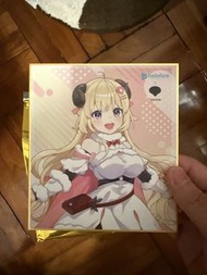 角巻わため 色紙 Hololive Watame