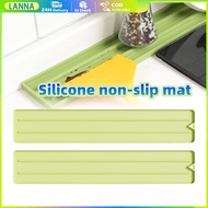 The Shop Is In Thailand. 45CM Silicone Pot Lid Pad Drain Counter Mat Non-Slip Multipurpose Easy To U