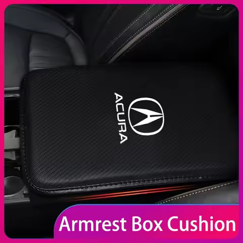 Car Armrest Box Cushion Mats Center Console Covers Interior Accessories For Acura RDX Integra TLX CD