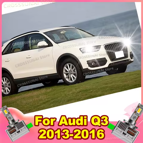 Car Headlights Upgrade HID Bulbs 50000LM Turbo Lamp Canbus For Audi Q3 2013 2014 2015 2016