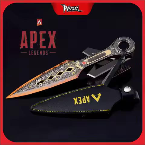 22cm Apex Legends Heirloom Weapon Wraith Kunai Game Metal Katana Ninja Swords Rotatable Melee Weapon