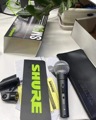 SM58-LC SM58S มีสายไดนามิกไมโครโฟนมือโปร Cardioid สำหรับ Shure ไมโครโฟน Karaok