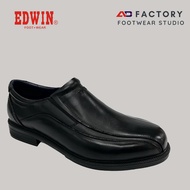 EDWIN MEN SHOES ~ E30400 Leather Formal Men Shoe - BLACK