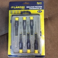 JETJO TOOLS Precision Screwdriver Set 6 Pcs Insulation Precision Screwdriver Electronic Service Scre