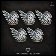 PUPPETSWAR - DEMONWING SHOULDER PADS (RIGHT)