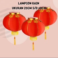 MERAH Chinese New Year Lantern Made of Red Parachute Cloth Sincia Lantern Lantern CNY Chinese Lanter