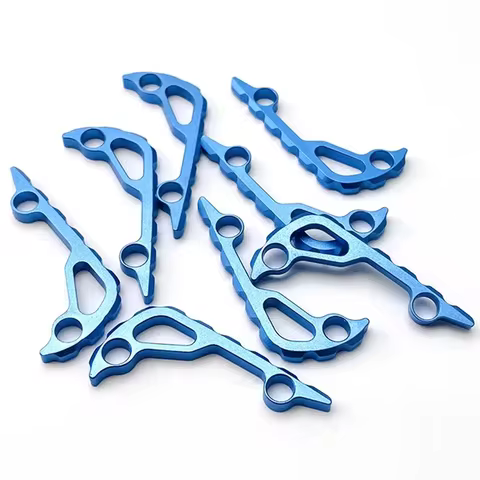 1pc Aluminium Alloy Knife Handle Back Spacer Spine Keel for Benchmade Bugout 535 Folding Knives DIY 