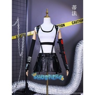Final Fantasy VII RE Tifa Lockhart Cosplay Costume Women