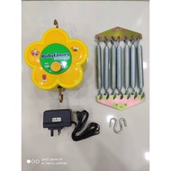 BABY FLOWER Electronic Baby Cradle FREE spring and adaptor / 1 year warranty / Buaian elektronik / e