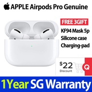 Apple AirPod Pro Genuine Wireless Charging Pad Free Wireless Bluetooth Earphone 1 Year Warranty