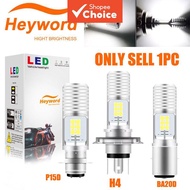1PC H4 / LED / 3570 6000K   1PC Mentol Lampu Utama LED H4 Hi/Lo 3570 6000K Putih untuk Skuter/Motosi