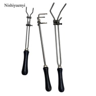 [Nishiyuenyi] SiaBiced Crucible Tongs Carbon Steel High Temperature Resistant Crucible Holder Tongs 
