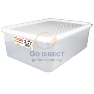 3 X TOYOGO 3.9L Food Container Reusable Food Grade Plastic Storage Box Quality(Code:2178)Bekas Makanan Plastik 食品塑料盒 收纳盒