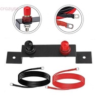 1 2m Waterproof Copper Battery Relocation Kit 4AWG 5AWG for UTV ATV Truck