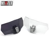 DL250 V-Strom DL650 DL1000 DL1050 Universal Motorcycle Modification Heightened Small Windshield Wind