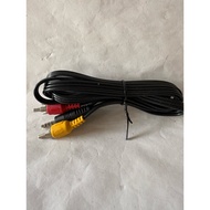 3.5mm Male to 3 RCA Male AV Adapter Cable 150cm