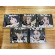 Le sserafim Album-Unforgiven jp/Fearless Japan ver solo jacket