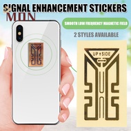 MON 1/2/5/10 Pcs Cellphone Phone Signal Enhancement Signal Antenna Booster Stickers