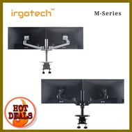 [ Local Ready Stocks ] IRGOTECH M-Series  Dual Monitor Stand 15- 32 inch Monitor Desk Mount Arm Doub