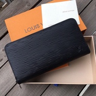 【全新現貨】Louis Vuitton 錢夾 ZIPPY EPI 水波紋皮革拉鍊長夾 M60017 lv 長皮夾 錢包