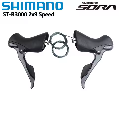 SHIMANO SORA ST R3000 R3030 Dual Control Lever 2x9 3x9 Speed ST R3000 Derailleur Road BIKE R3000 Shi