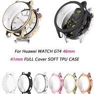 46MM 41MM For Huawei Watch GT4 Soft TPU Watch Case Full Protective Cover Huawei Watch GT4 41mm Protect Case Huawei GT4 Full Coverage Watch Accessories Cover