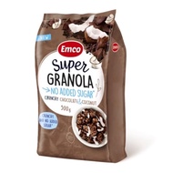 (素) uncle veggie| EMCO Super Granola with Chocolate and Coconut (NO ADDED SUGAR) 500g