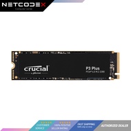 Crucial P3 Plus 500GB 1TB 2TB PCIe Gen4 3D NAND NVMe M.2 SSD, up to 5000MB/s