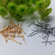 P Nails 9 Nail/s Nine Eye Head Pin Squid Nails 9 Silver Nails 9 Gold Nails Zero Nails
