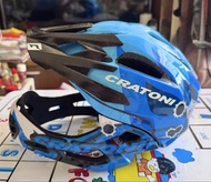 CRATONI 兒童單車頭盔兩用（面罩可拆除）
