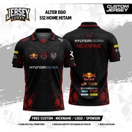 Latest Design Jersey GAMING ALTER EGO S12 HOME BLACK Alter Ego Jersey/