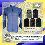 pria Wafa baju lengan AL keren koko baju koko dewasa panjang