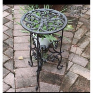 Large Outdoor Plant Stand Cast Iron Plant Stand for Outdoor Garden Metal Iron Cast Vase Stand iron