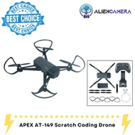 APEX AT-149 Scratch Coding Drone Education Drone Programmable Drone with 720P HD Camera Mini Drone f