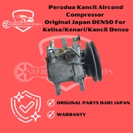 Perodua Kancil Aircond Compressor Original Japan DENSO For Kelisa/Kenari/Kancil Denso